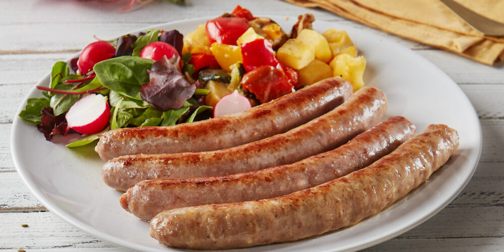 Luganega Pork Sausages with fennel 370 g MAP pack