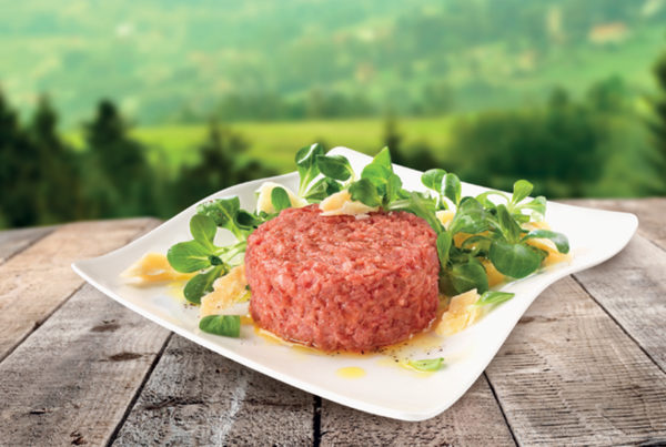 Tartare gustosa piatto fiorani e c. produzione e lavorazione carni