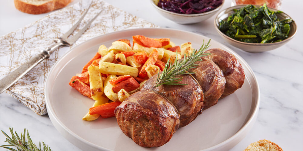 Stuffed Pork Coppa Roulade 700 g