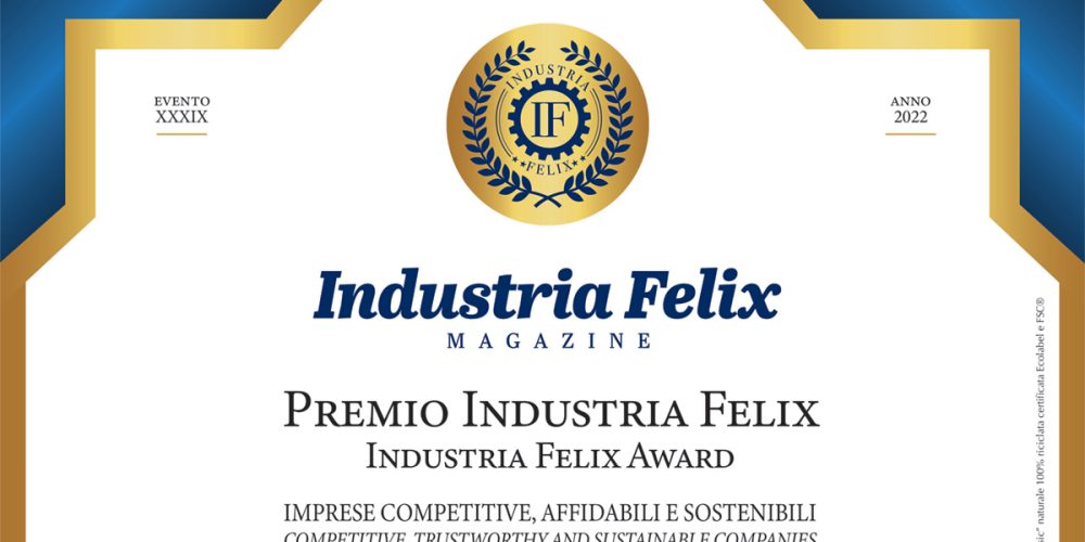 Industria Felix Award 2022 to Fiorani