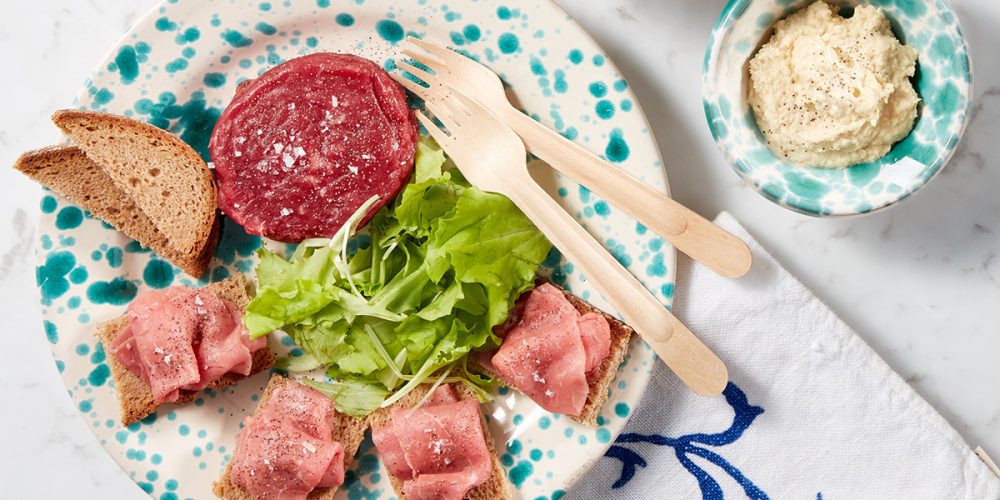 Tramezzini con tartare