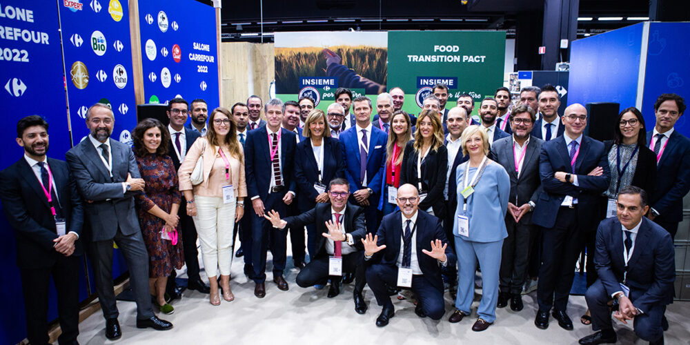 Fiorani firma il Food Transition Pact al Salone Carrefour 2022