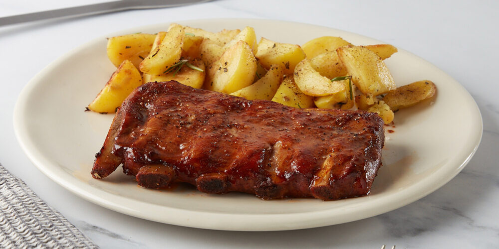 Loin Ribs Smoked Fiorani cooked BBQ flavor 300 g