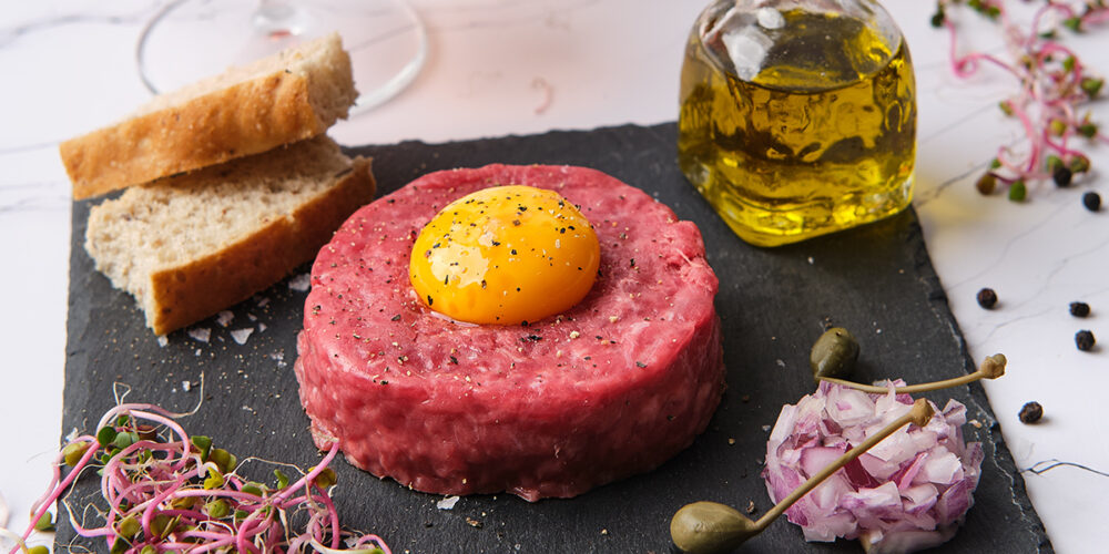 Tartare di Scottona Razza Chianina Fiorani senza aglio g 160 skin